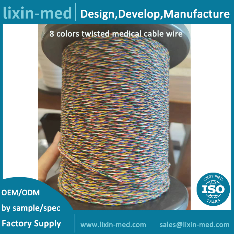 8 color twisted cable wire